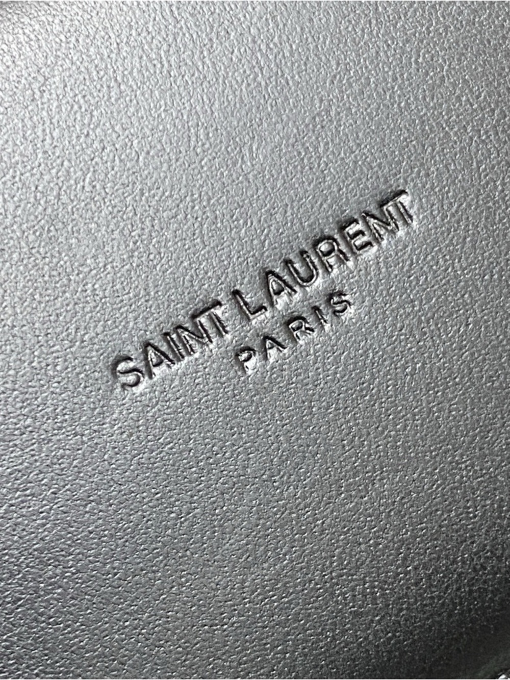 Saint Laurent Black Quilted Leather Mini Vanity Bag with Gold Hardware - Picture 7 of 9
